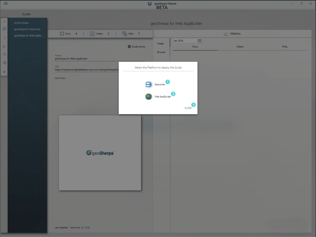 geoSherpa Planner Deploy Guide