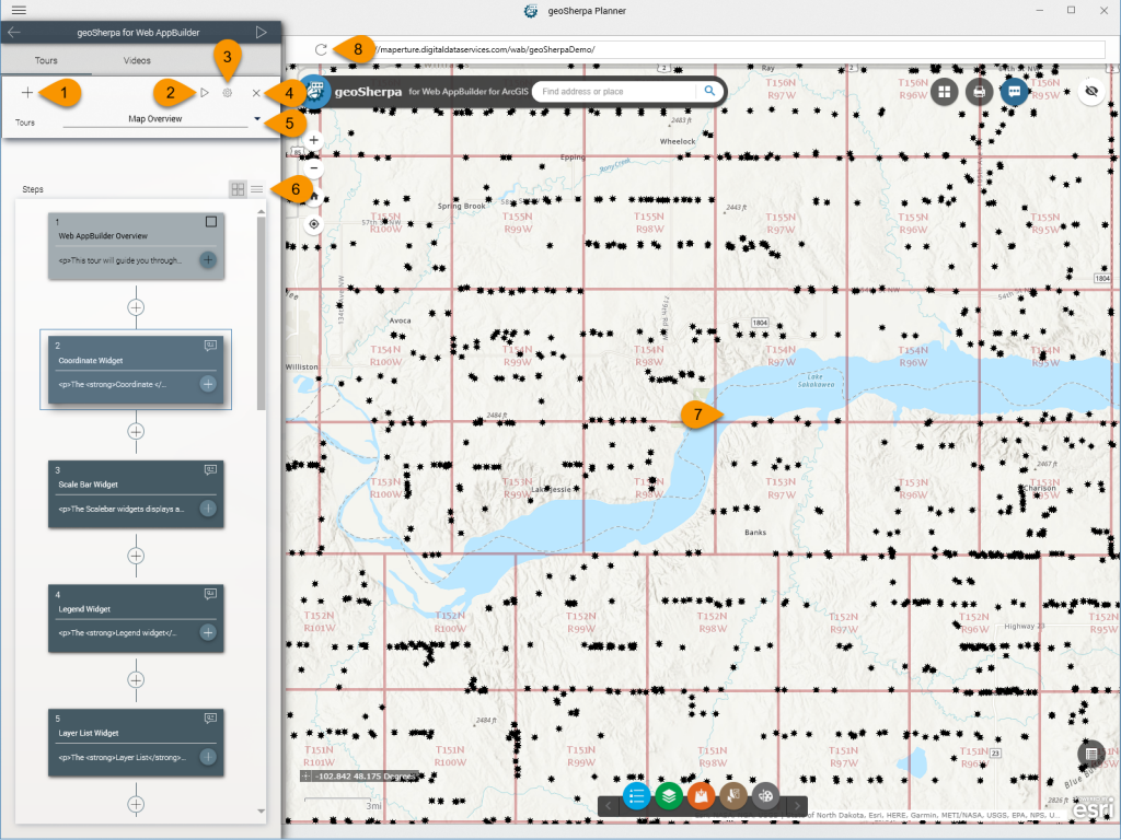 geoSherpa Planner Tour